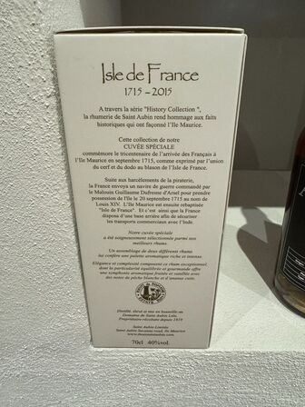 2 fl. Saint Aubin Isle de France Cuvée Spéciale History