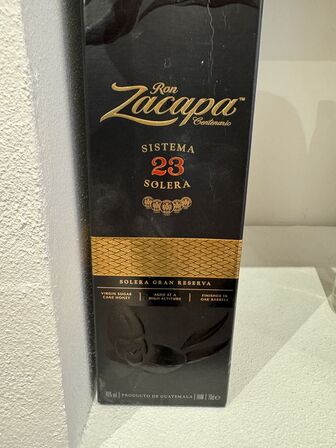 1 fl. RON ZACAPA ROM 23Y