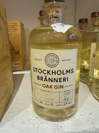 3 fl. Stockholms Bränneri Oak Gin