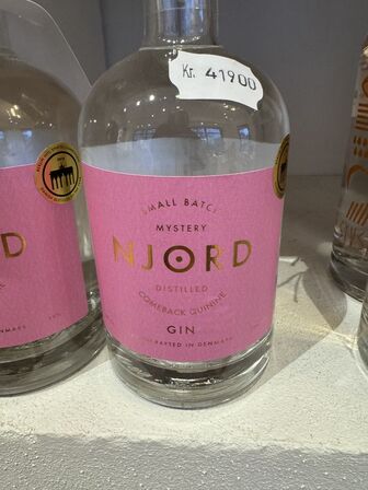 2 fl. Njord Comeback Quinine Gin