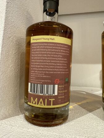 2 fl. Mosgaard Young Malt whisky