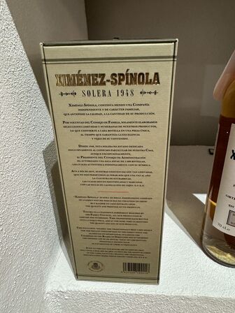 1 fl. Ximénez - Spínola Tres Mil Botellas