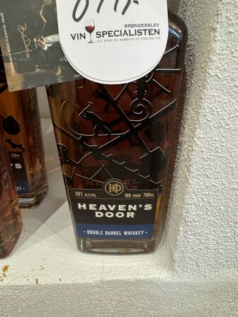 2 fl. Heaven's Door Double Barrel Whiskey