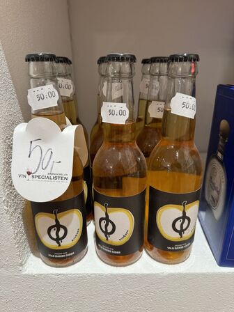 9 fl. kihoskh Vild dansk cider