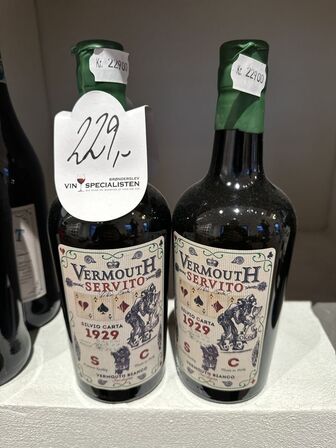 2 fl. Vermouth Bianco Servito, Silvio Carta