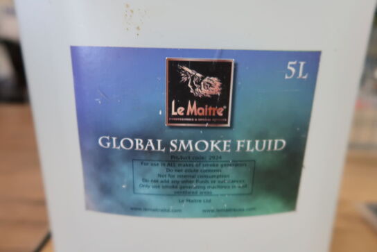 20L Smoking liquid LE MAITRE Global Smok Fluid