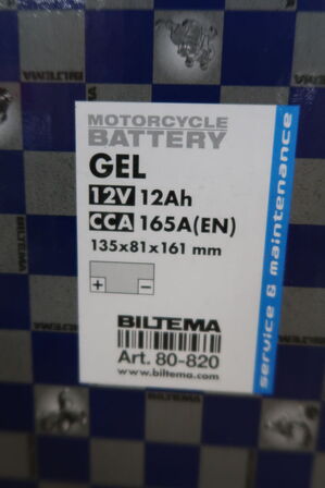 Motorcycle battery BILTEMA