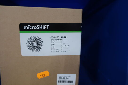 2 stk. kassetter MICROSHIFT CS-H100 11-28