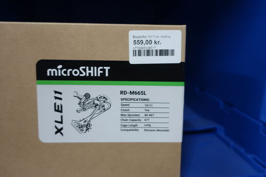 Bagskifter MICROSHIFT XLE11 RD-M665L