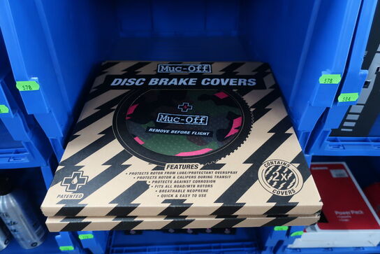 2 stk. disc brake covers MUC-OFF