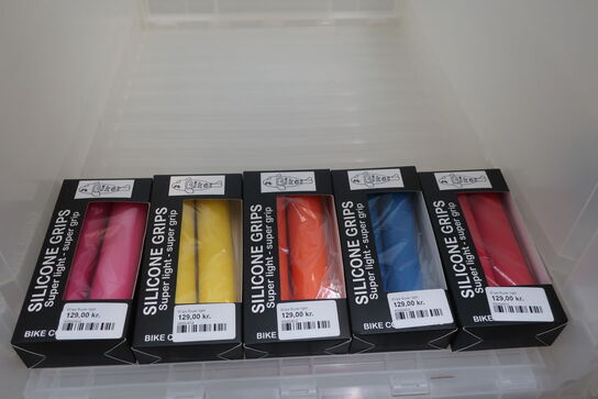 5 sæt håndtag BIKES Silicone Grips