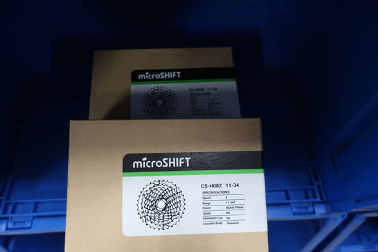 2 stk. kassetter MICROSHIFT CS-H082 11-34