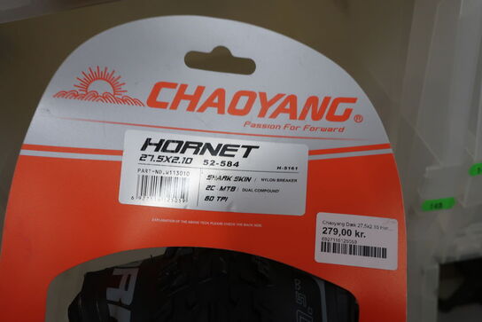 2 pakker dæk CHAOYANG Hornet 27.5x.210