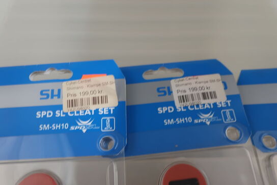 3 sæt klamper SHIMANO SPD-SL Cleat Set