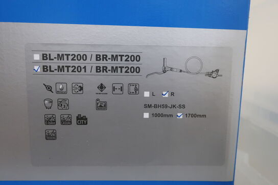 2 stk. hydrauliskbremser SHIMANO BL-MT201