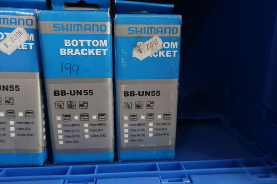 4 stk. krankbokse SHIMANO BB-UN55