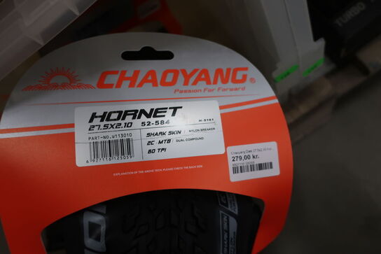 3 pakker dæk CHAOYANG Hornet 27.5x1.0