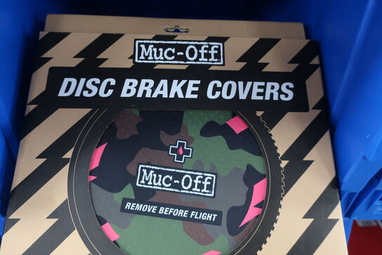 2 stk. disc brake covers MUC-OFF