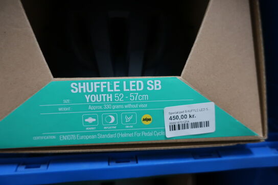 Cykelhjelm SPECIALIZED Shuffle LED SB Youth 52-57cm