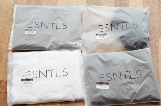 4 stk. T-shirt ESNTLS str.: L