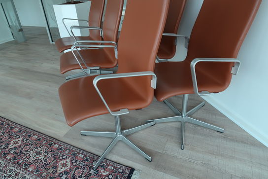 6 stk. stole Arne Jacobsen Oxford