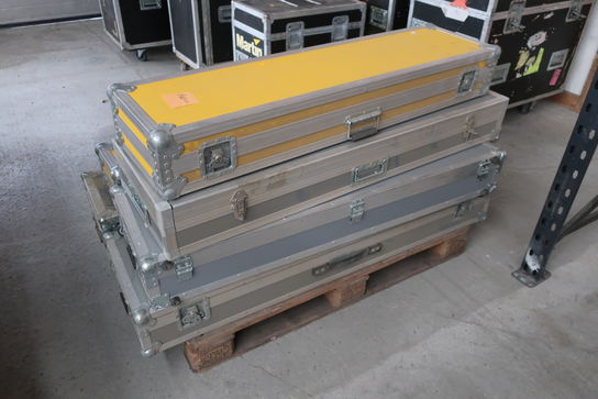 6 stk. Flightcases