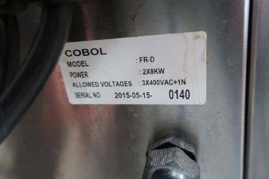 Dobbelt friture COBOL FR-D