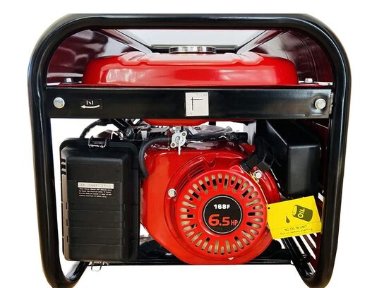 Generator med 6,5 hk benzin motor