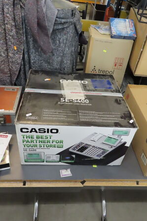Elektronisk kasseapparat CASIO SE-S400