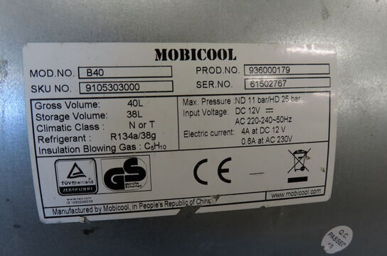 Køleboks MORICOOL - 38L
