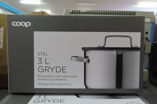 2 stk. Gryder 3L COOP