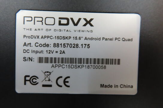 Tablet PRODVX APPC-15DSKP 15.6"