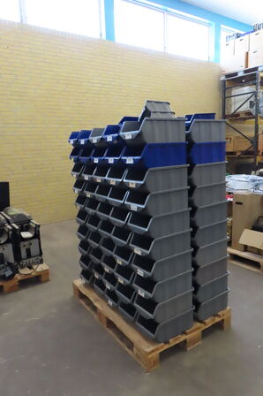 110 stk. Plukkasser