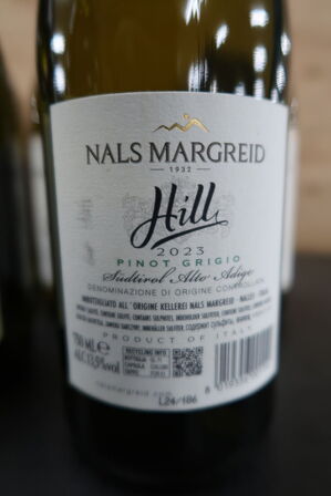 8 fl. Hvidvin NALS MARGREID Hill Pinot Grigio 2023, 75cl. 