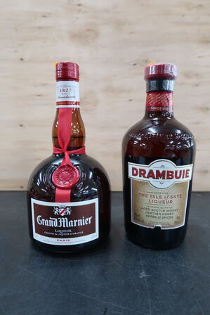 2 fl. Likør GRAND MARNIER og DRAMBUIE