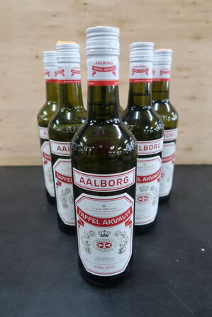 6 fl. AALBORG Taffel Akvavit, 70cl.