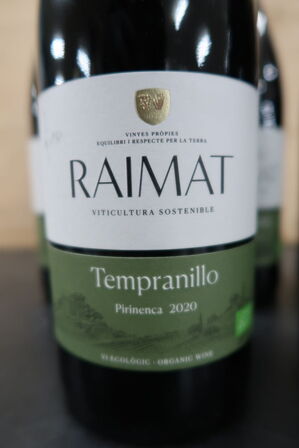 5 fl. Rødvin RAIMAT Tempranillo Pirinenca 2020, 75cl.