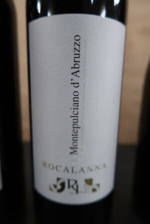 5 fl. Rødvin ROCALANNA Montepulciano d' Abrozzu samt Barbera d' Asti 2022, 75cl