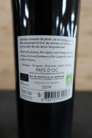 2 fl. Rødvin DOMAINE POUDEROUX Maury 2019 samt La DOURBIE #1781, 75cl.