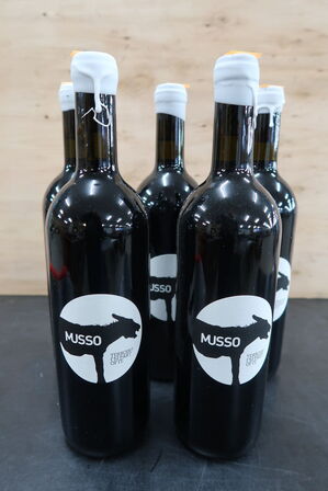 5 fl. Rødvin MUSSO Torchio 2019, 75cl.