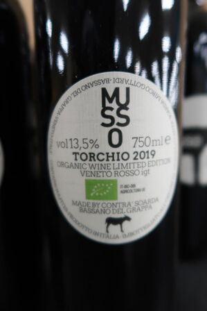 5 fl. Rødvin MUSSO Torchio 2019, 75cl.