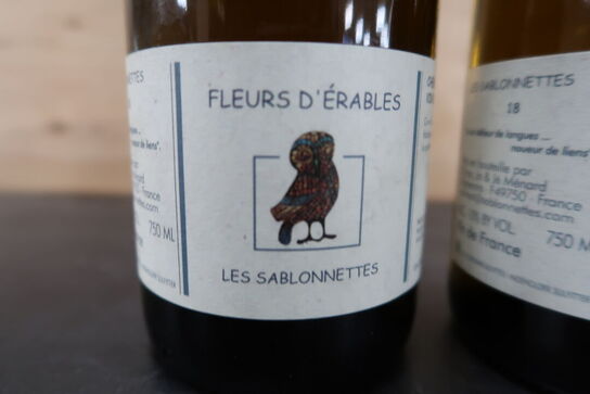 3 fl. Hvidvin FLEURS D' ÉRABLES Les Sablonettes, 75cl. 