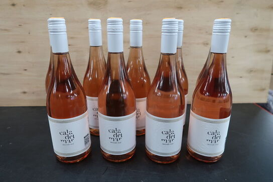 9 fl. Rosé CALA DEL MAR Moscato Rosé, 75cl.