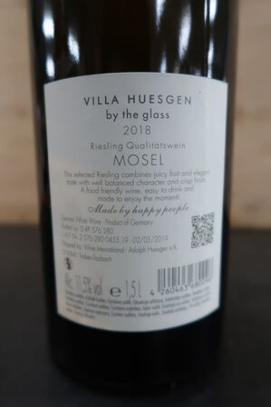 1 fl. Hvidvin VILLA HUESGEN By The Glass 150cl.