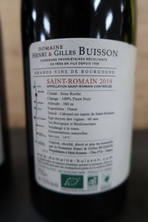 4 fl. Vin HENRI & GILLES BUISSON samt DOMAINE BERSAN, 75cl.