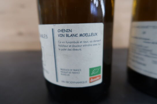 3 fl. Hvidvin FLEURS D' ÉRABLES Les Sablonettes, 75cl. 