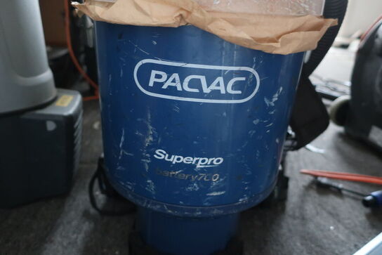 Støvsuger PACVAC Superpro battery700