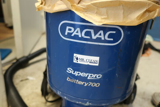 Støvsuger PACVAC Superpro battery700