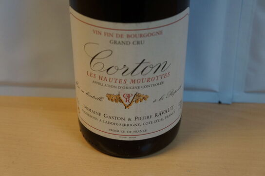 2 fl.  CORTON DOMAINE GASTON & PIERRE RAVAUT 2012