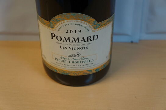 4 fl. POMMARD  PIGUET-CHOUET ET FILS 2019